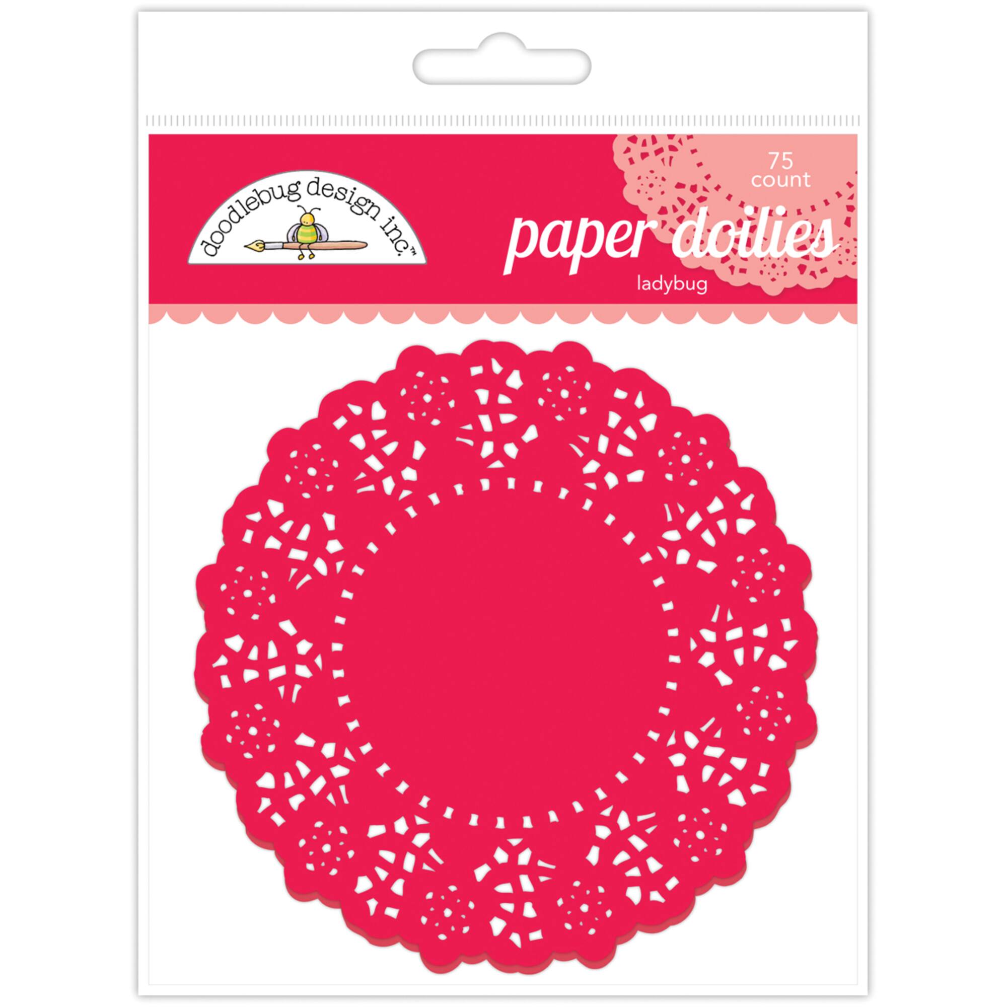 4.5" Doodlebug Design Inc.™ Ladybug Doilies, 75ct.